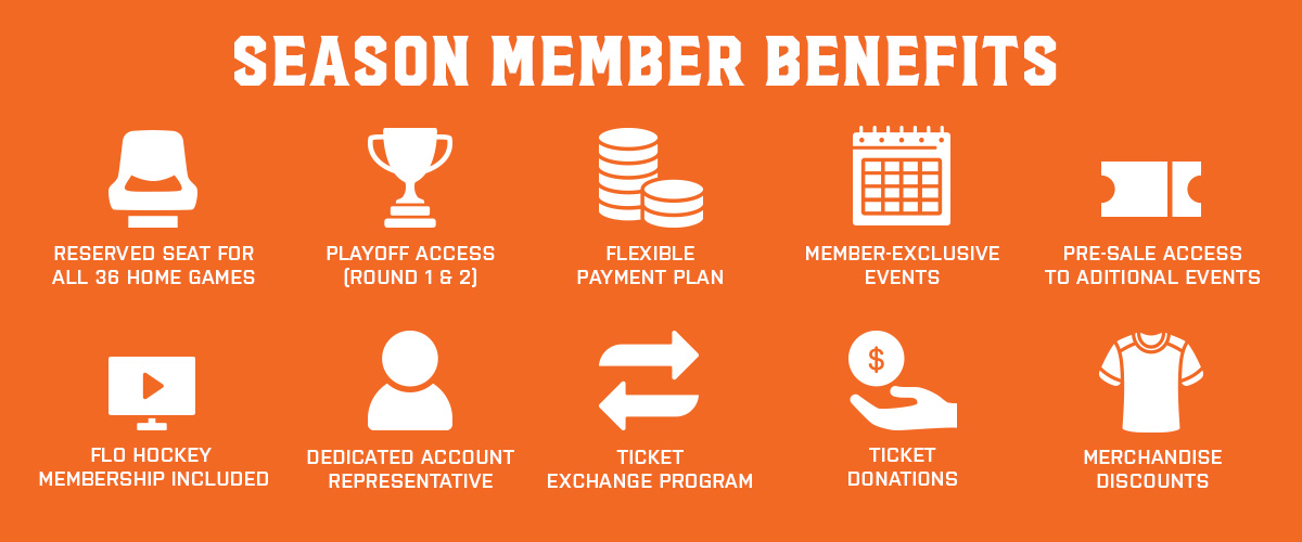 Season Member Benefits